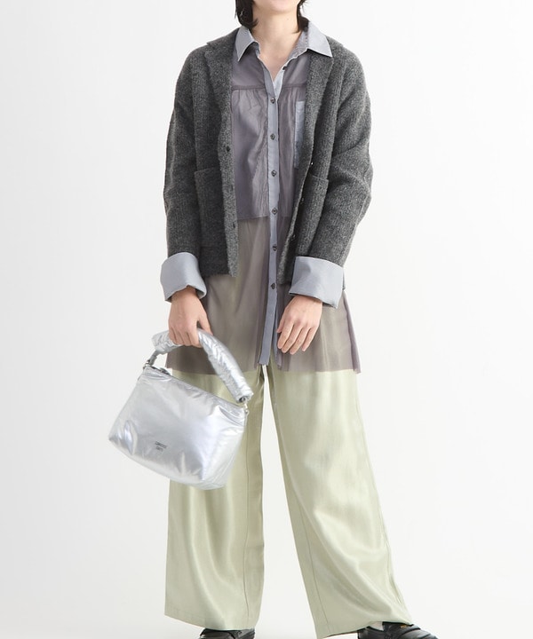 TAILORED KNIT SHORT CARDIGAN JACKET 詳細画像 13