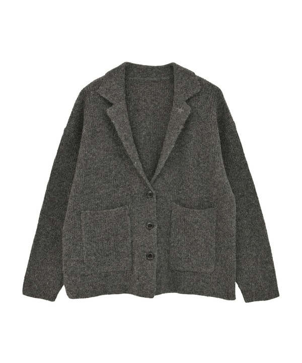 TAILORED KNIT SHORT CARDIGAN JACKET 詳細画像 14