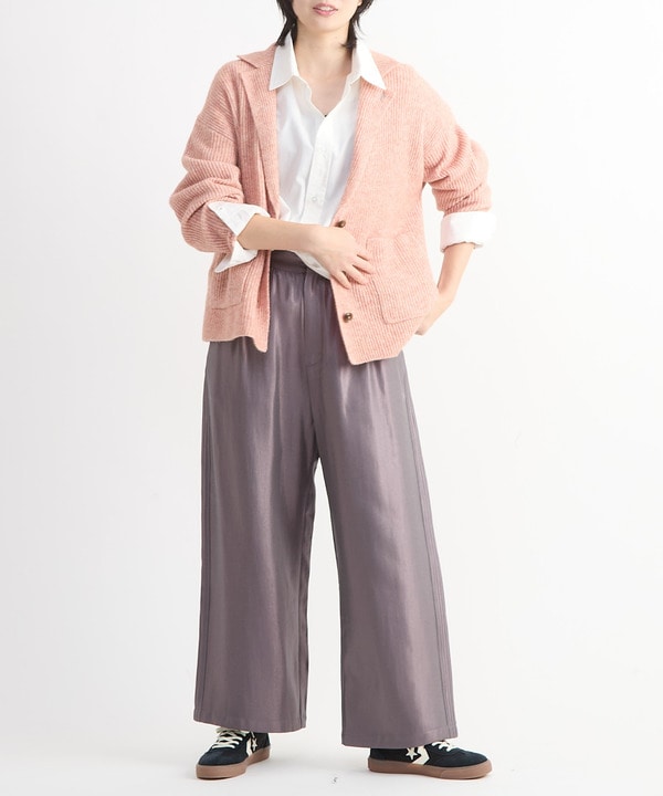 TAILORED KNIT SHORT CARDIGAN JACKET 詳細画像 6