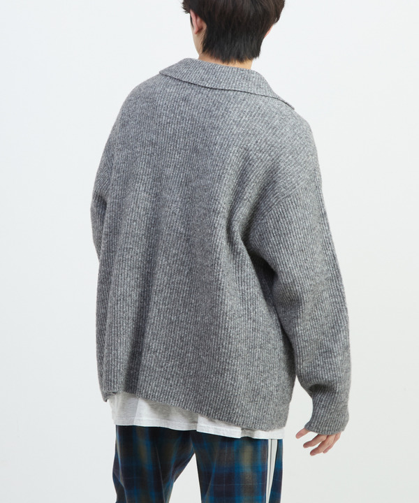 TAILORED KNIT CARDIGAN JACKET 詳細画像 1