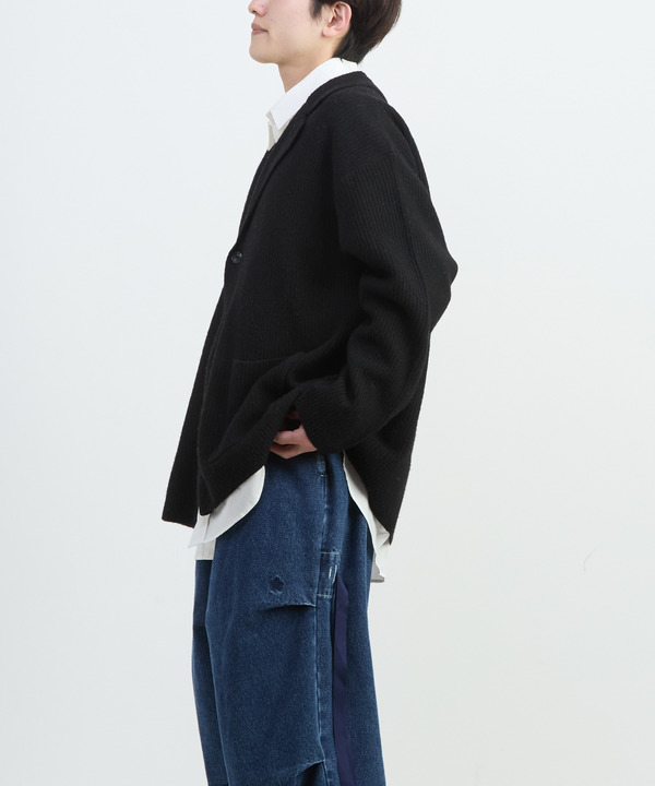 TAILORED KNIT CARDIGAN JACKET 詳細画像 12