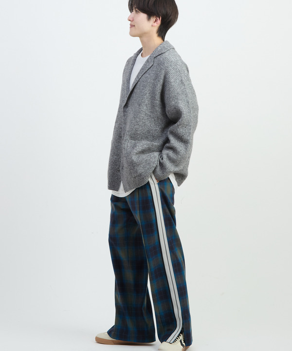 TAILORED KNIT CARDIGAN JACKET 詳細画像 2