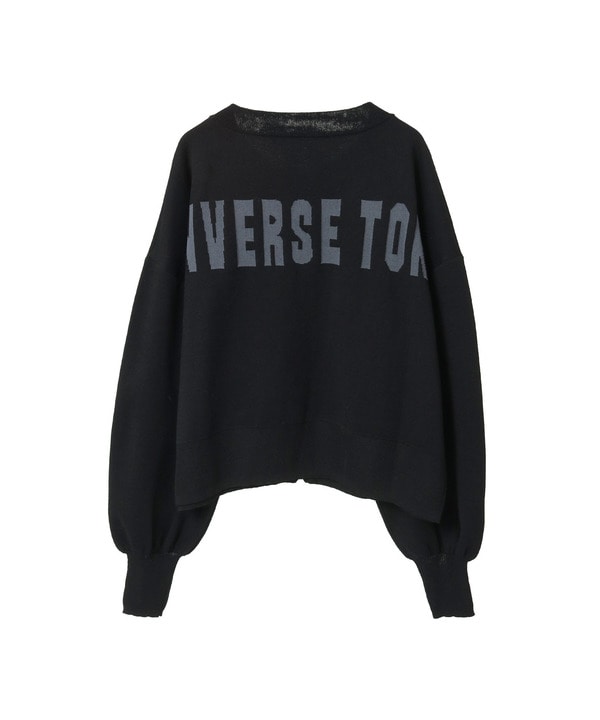 BACK LOGO SUMMER KNIT ZIP CARDIGAN 詳細画像 10