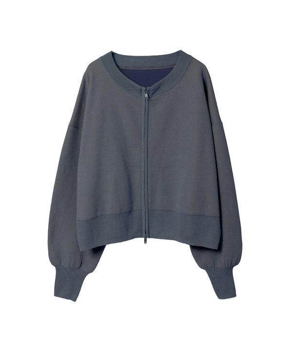 BACK LOGO SUMMER KNIT ZIP CARDIGAN 詳細画像 11