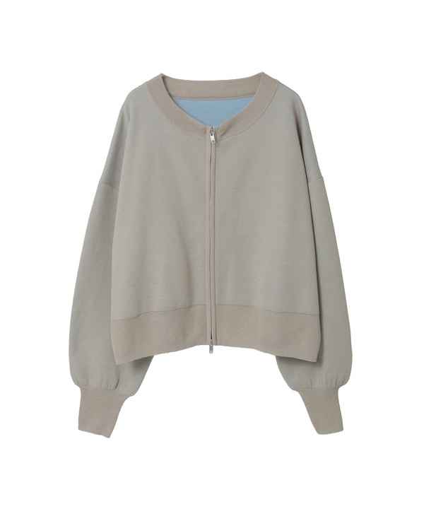 BACK LOGO SUMMER KNIT ZIP CARDIGAN 詳細画像 13