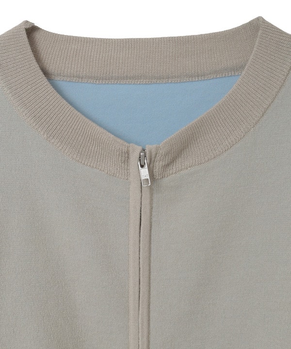 BACK LOGO SUMMER KNIT ZIP CARDIGAN 詳細画像 15