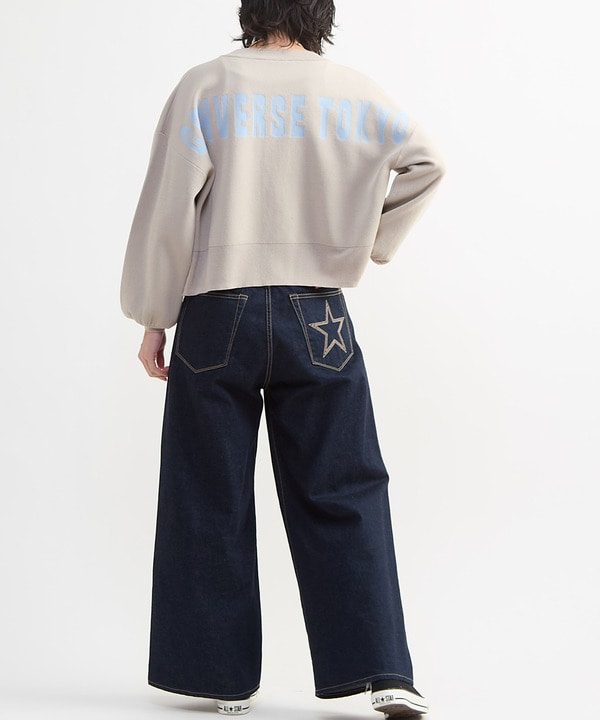 BACK LOGO SUMMER KNIT ZIP CARDIGAN 詳細画像 4