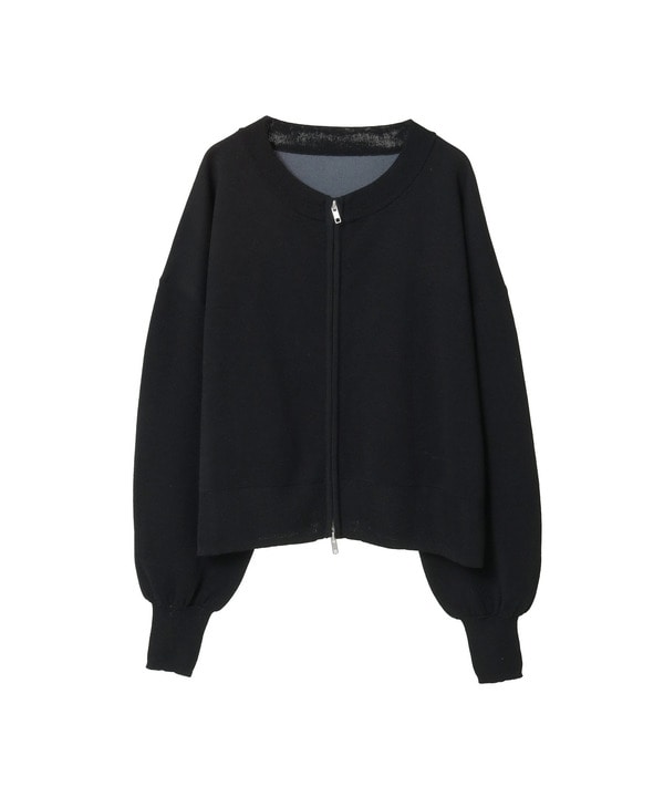 BACK LOGO SUMMER KNIT ZIP CARDIGAN 詳細画像 9