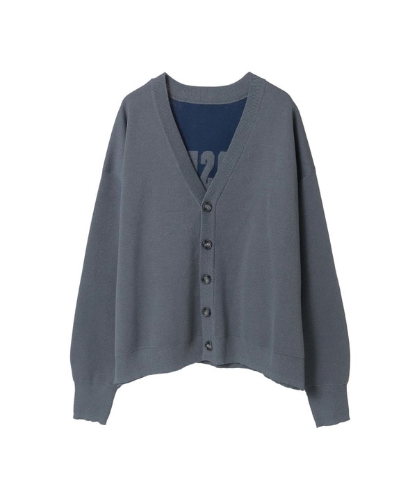 BACK LOGO SUMMER KNIT CARDIGAN 詳細画像 12