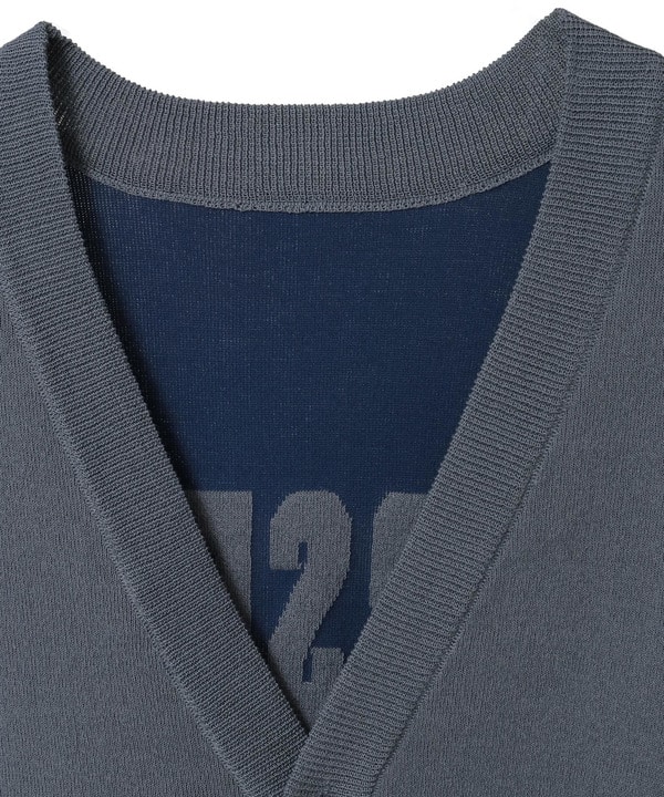 BACK LOGO SUMMER KNIT CARDIGAN 詳細画像 14