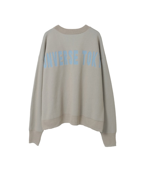 BACK LOGO SUMMER KNIT CARDIGAN 詳細画像 4