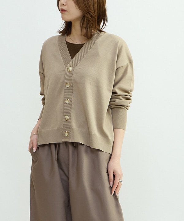 BACK SPINDLE LOGO CARDIGAN 詳細画像 9