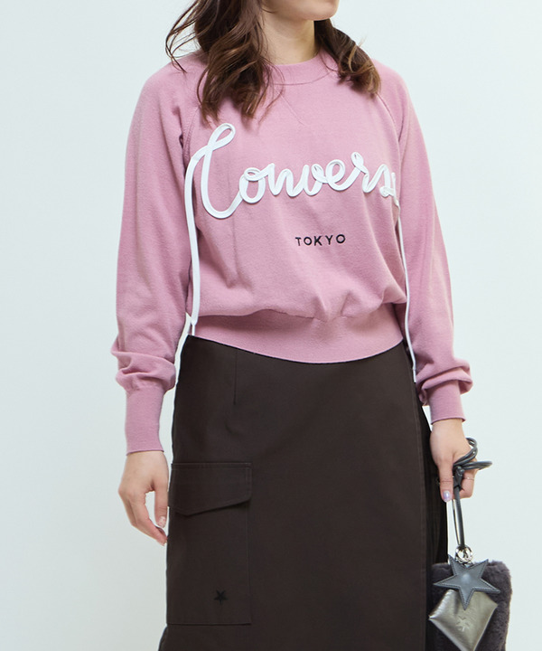 SPINDLE LOGO SHORT KNIT 詳細画像 ピンク 1