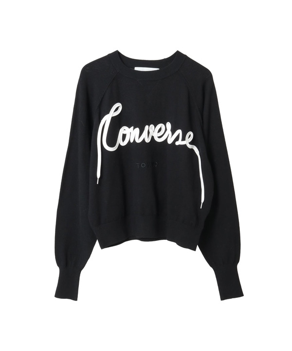 SPINDLE LOGO SHORT KNIT 詳細画像 ブラック 1