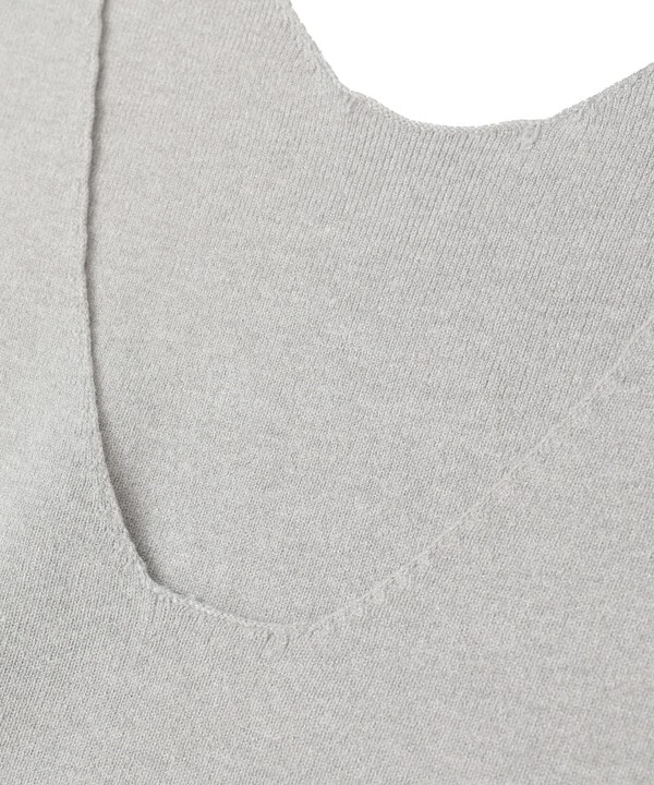 BACK OPEN KNIT TOP 詳細画像 18