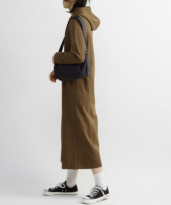 STITCH SWEAT HOODIE DRESS 詳細画像 6