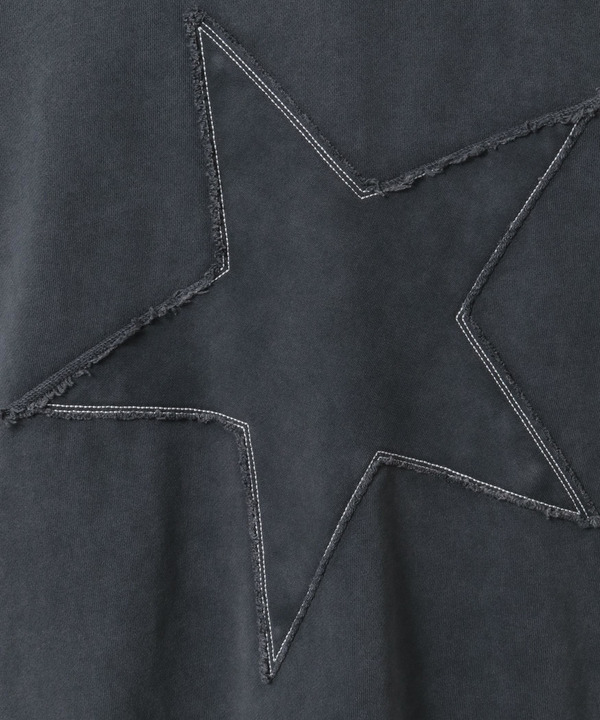 BACK STAR★ PATCH SWEAT CARDIGAN 詳細画像 14
