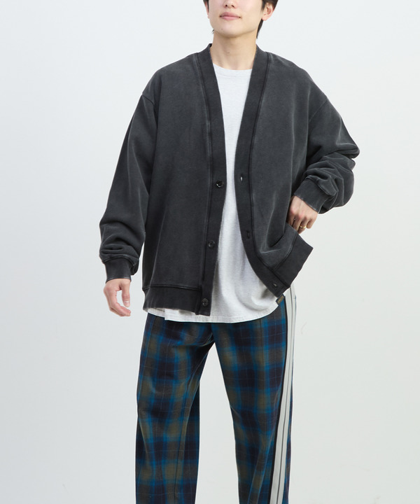 BACK STAR★ PATCH SWEAT CARDIGAN 詳細画像 3