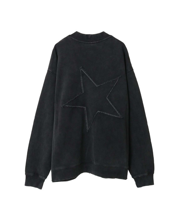 BACK STAR★ PATCH SWEAT CARDIGAN 詳細画像 5