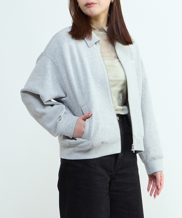 BACK STAR★ SWEAT BLOUSON 詳細画像 グレー 1