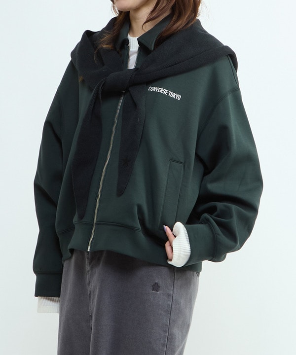 BACK STAR★ SWEAT BLOUSON 詳細画像 グリーン 1