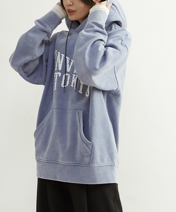 LOGO PRINT HOTFIX HOODIE 詳細画像 1