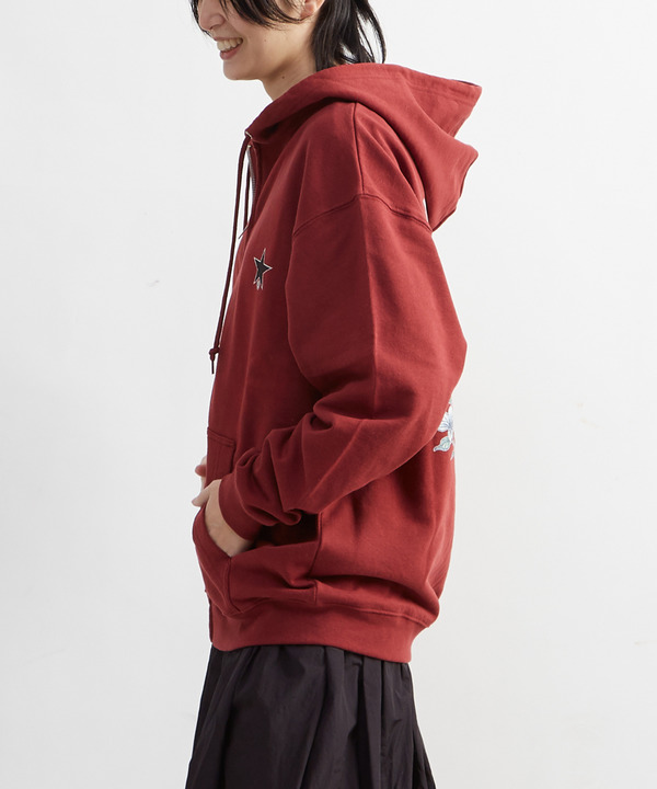 FLOWER LOGO ZIP HOODIE 詳細画像 1