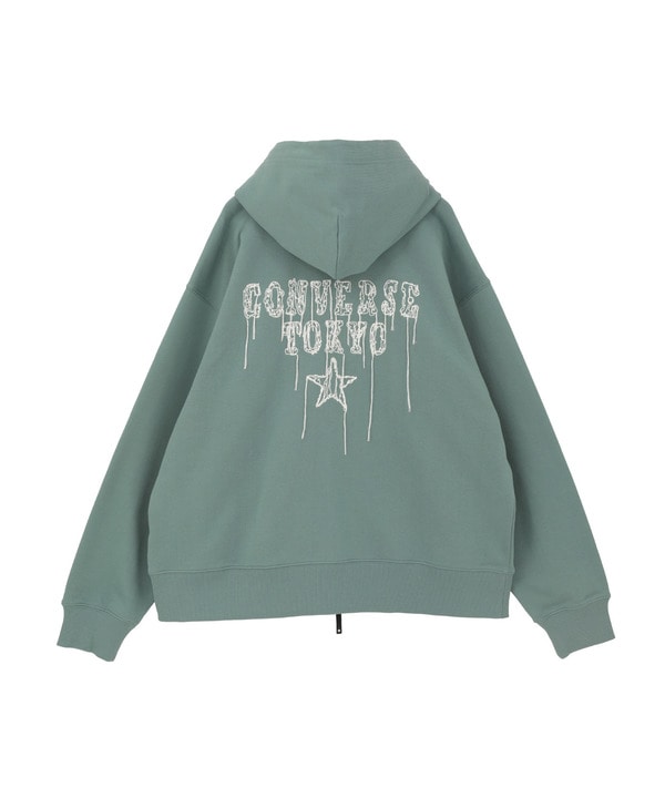 EMBROIDED LOGO ZIP HOODIE 詳細画像 6