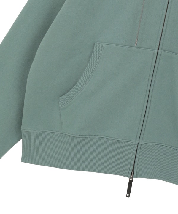 EMBROIDED LOGO ZIP HOODIE 詳細画像 9