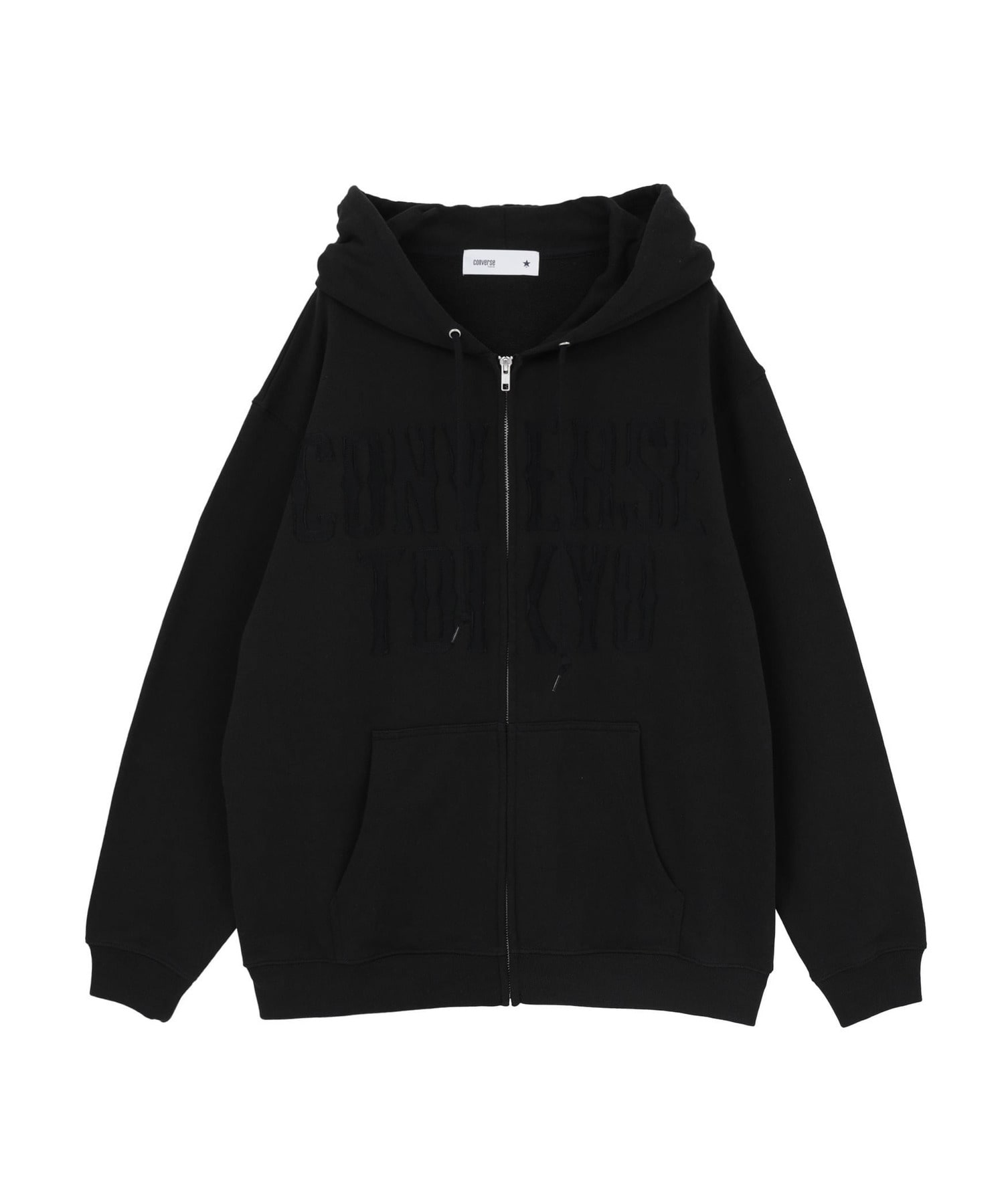 PATCHWORK LOGO ZIP HOODIE｜CONVERSE TOKYO (コンバーストウキョウ