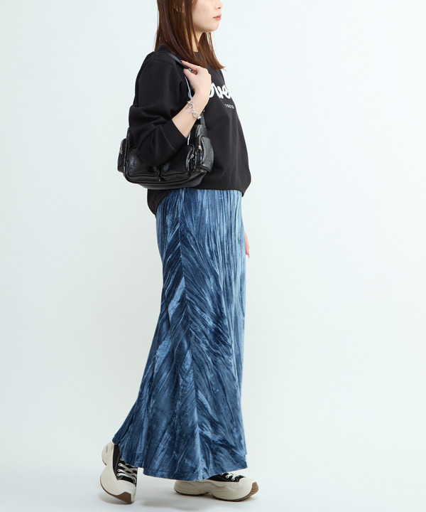 VELOR ASYMMETRY FLARE SKIRT 詳細画像 1