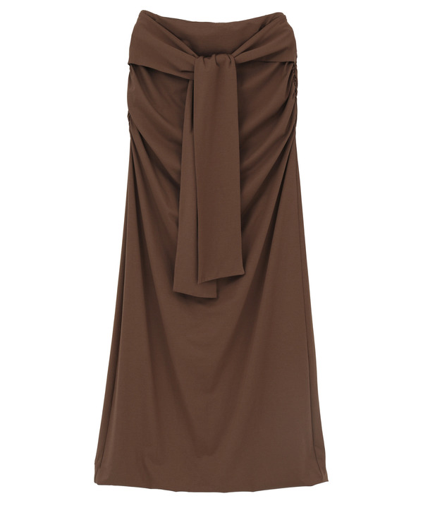 【HL】JERSEY GATHERED RIBBON SKIRT 詳細画像 11