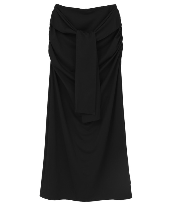 【HL】JERSEY GATHERED RIBBON SKIRT 詳細画像 12