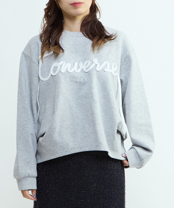 SPINDLE LOGO TUCK SWEAT 詳細画像 杢グレー 1