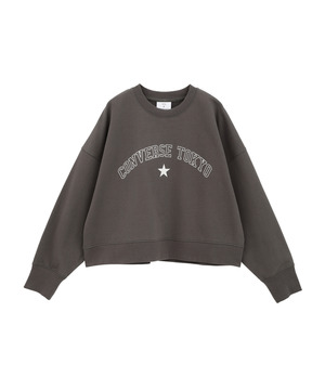 LOGO PRINT SHORT SWEAT