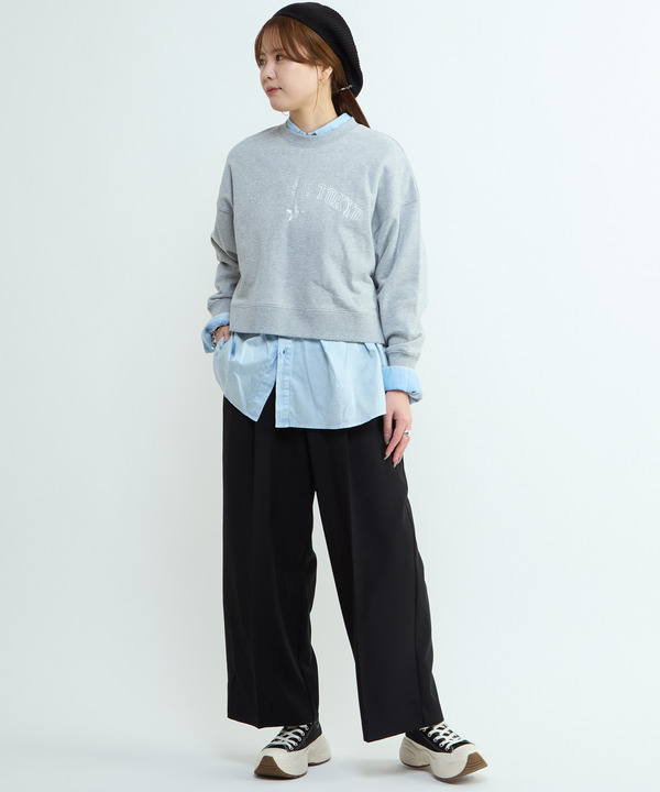 LOGO PRINT SHORT SWEAT 詳細画像 3