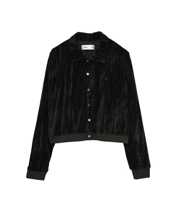 VELOR SHORT POLO CARDIGAN 詳細画像 10