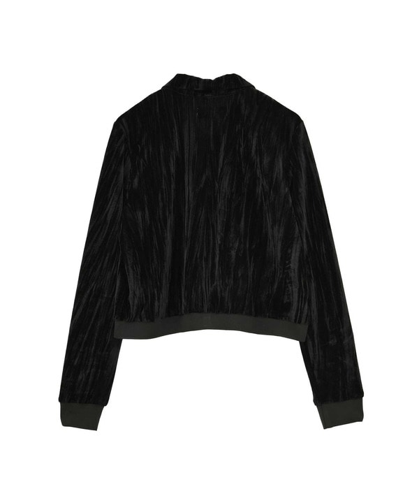 VELOR SHORT POLO CARDIGAN 詳細画像 11