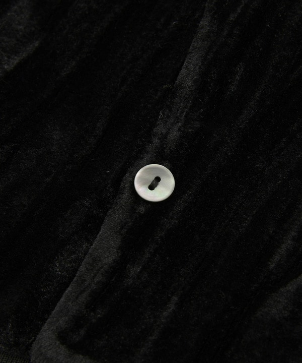 VELOR SHORT POLO CARDIGAN 詳細画像 16