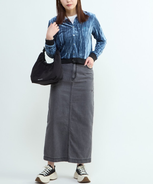 VELOR SHORT POLO CARDIGAN 詳細画像 3