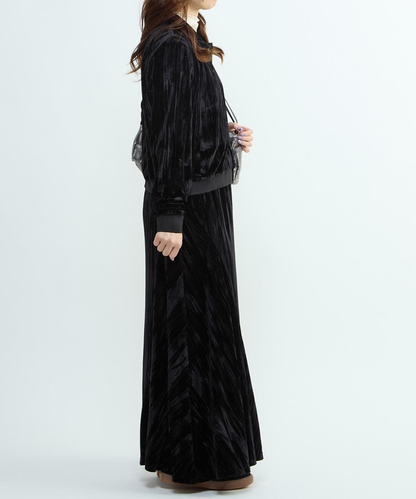 VELOR SHORT POLO CARDIGAN 詳細画像 9