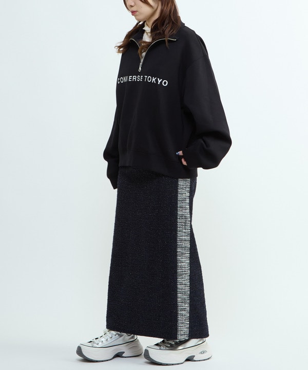 BACK STAR★ HALF-ZIP LOGO SWEAT 詳細画像 11