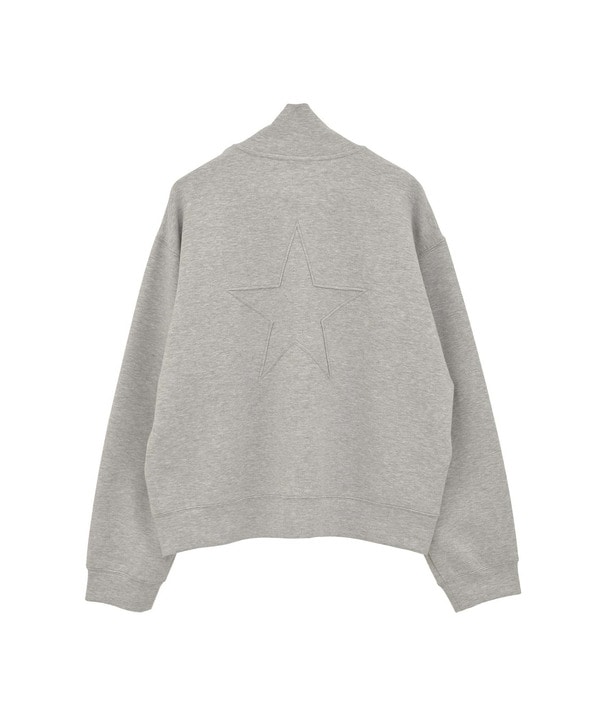 BACK STAR★ HALF-ZIP LOGO SWEAT 詳細画像 7