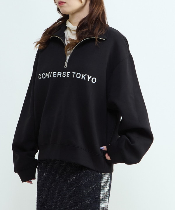BACK STAR★ HALF-ZIP LOGO SWEAT 詳細画像 8