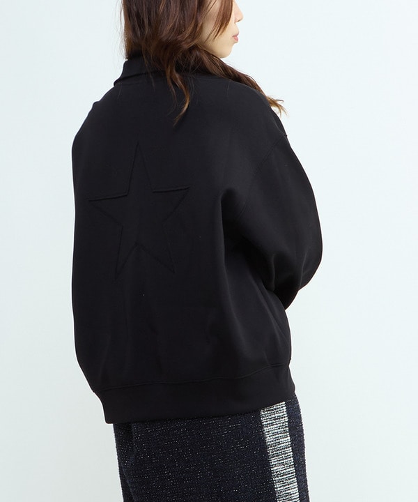 BACK STAR★ HALF-ZIP LOGO SWEAT 詳細画像 9