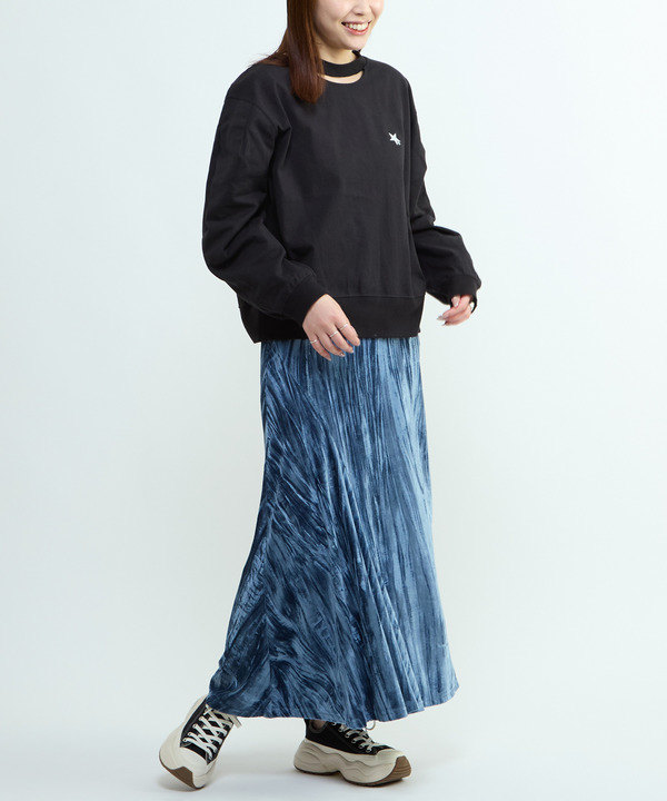 CUT-OUT NECK TOP 詳細画像 2