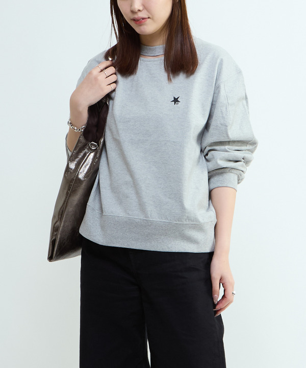 CUT-OUT NECK TOP 詳細画像 9