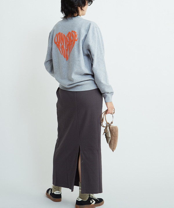 HEART LOGO BACKPRINT SWEAT 詳細画像 7