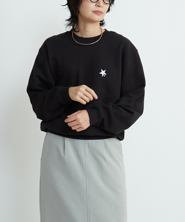 HEART LOGO BACKPRINT SWEAT 詳細画像 9