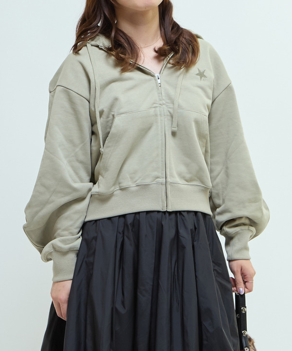 BACK SPINDLE LOGO ZIP HOODIE 詳細画像 10